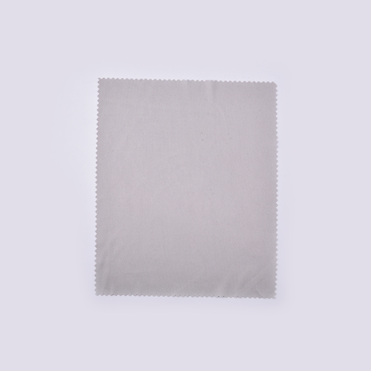 Microfiber Fabric Custom Logo Gray Black Reusable Screen Glasse Cloth