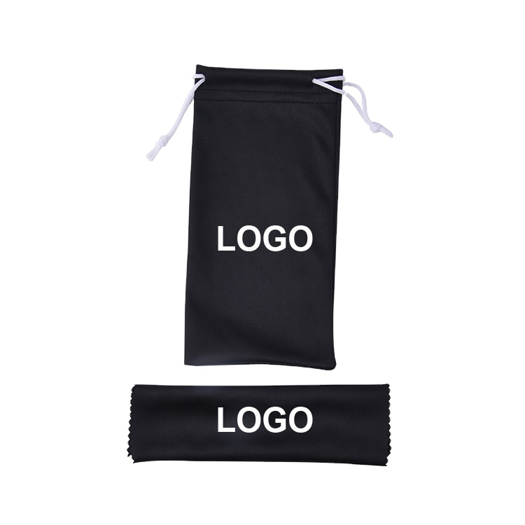 Eco-friendly Microfiber Sunglasses Packaging Bags with Logo Printed