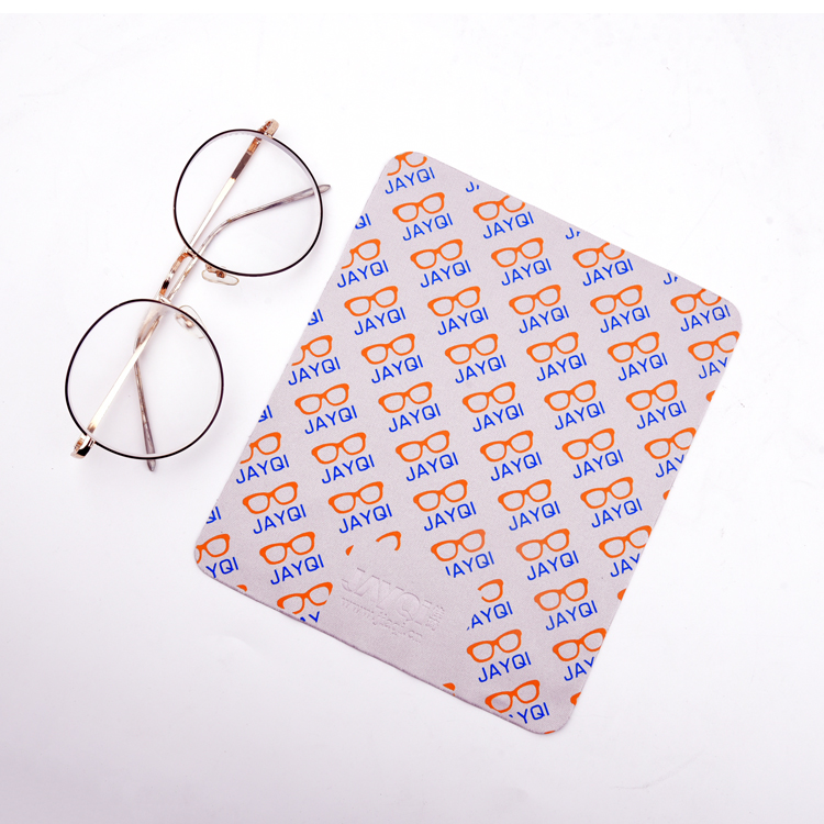 Bulk High Quality Custom Logo Microfiber Lens Cloth for Eyeglasses Lenes