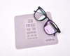 Custom Printed Microfiber Cloths Eyeglasses Accessories with Custom Logo