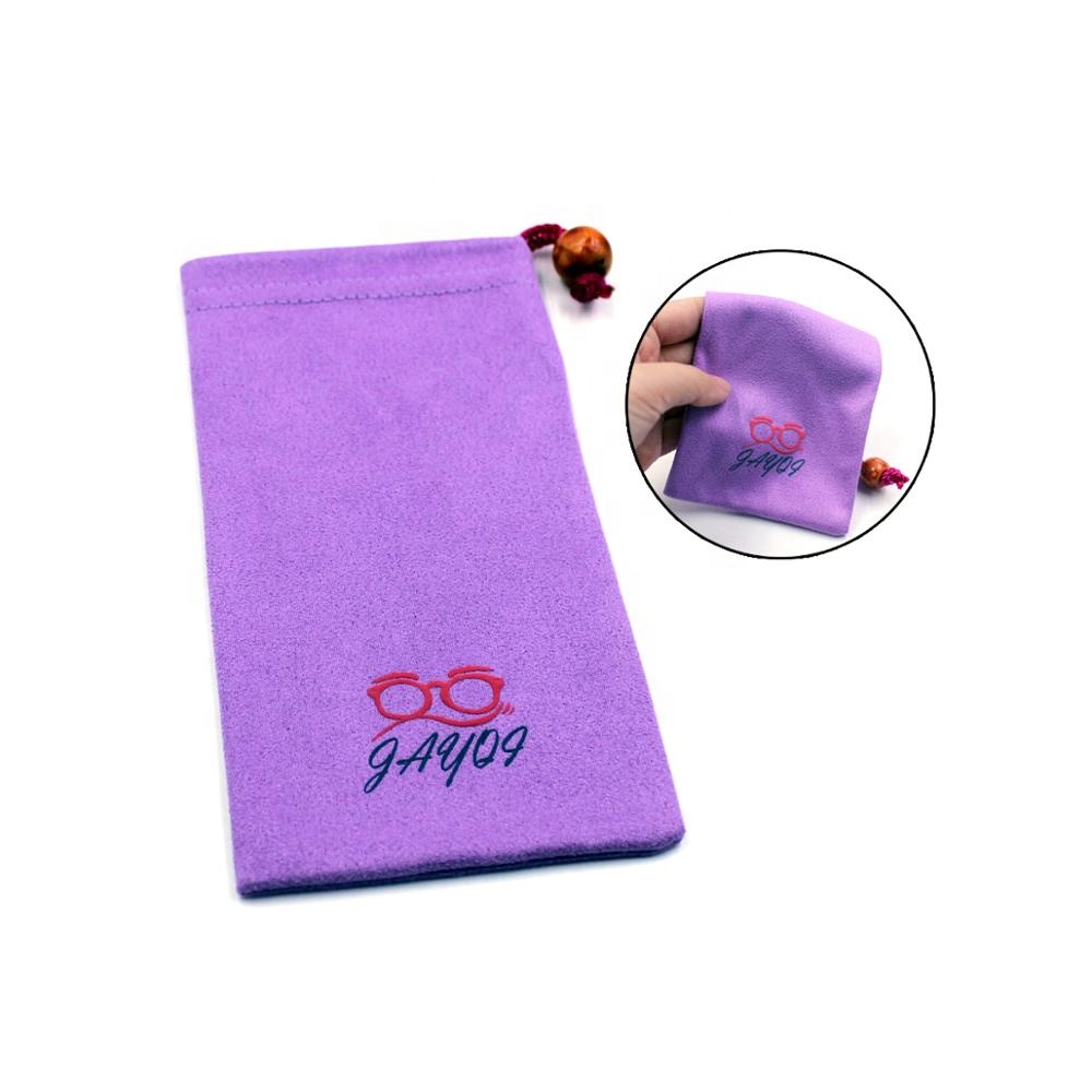 High Quality Soft Sunglass Microfiber Cloth Bag