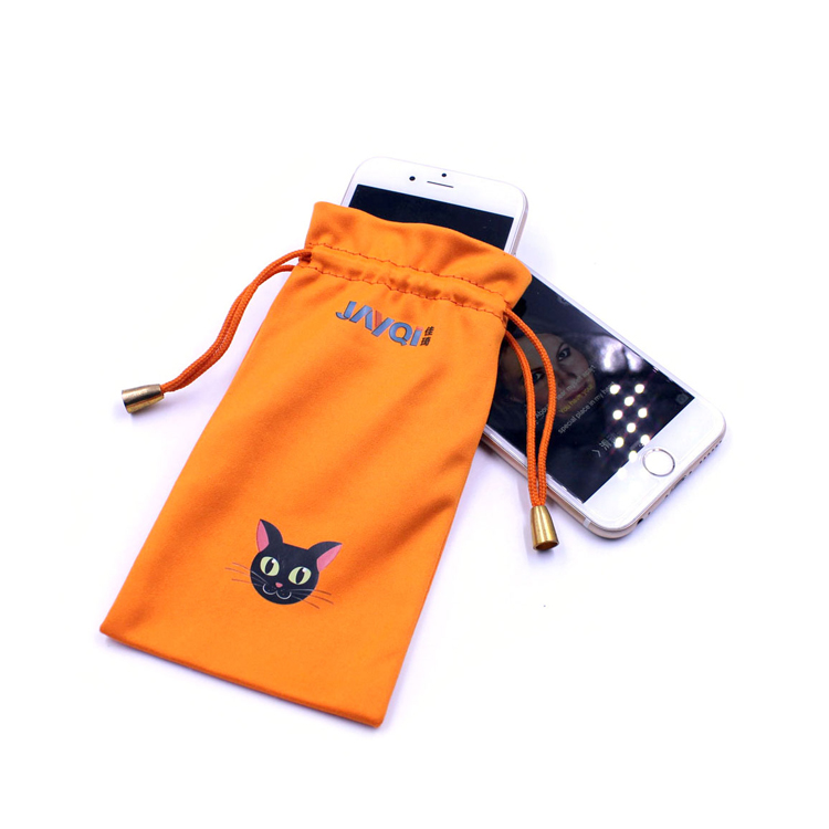 Offset Printing Microfiber Sunglass Bag Logo Pouch Custom 