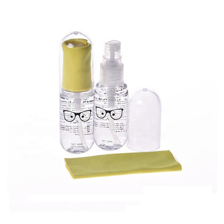 Professional 30 Ml Eyeglasses Cleaning Spray Kit Customize