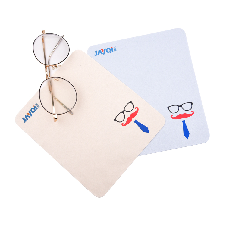 Screen Silk Printing Branded Custom Logo Eyeglass Glasses Cleaning Clothes