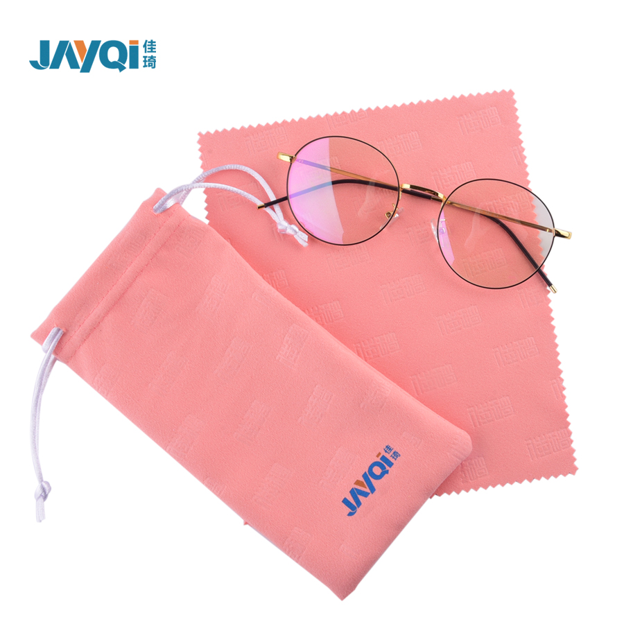 Glasses cloth glasses bag set（4） 