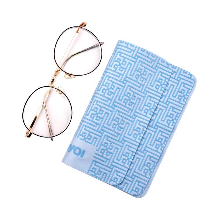 Factory Wholesale Low Price Customized Logo Glasses Cleaning Cloth