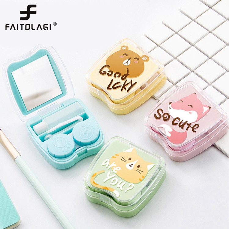 Travel Contact Lenses Case_Cute And Best Mate Trave