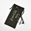 Custom Microfiber Polyester Soft Cloth Pouch Bag for Eyeglass Glasses Sunglass