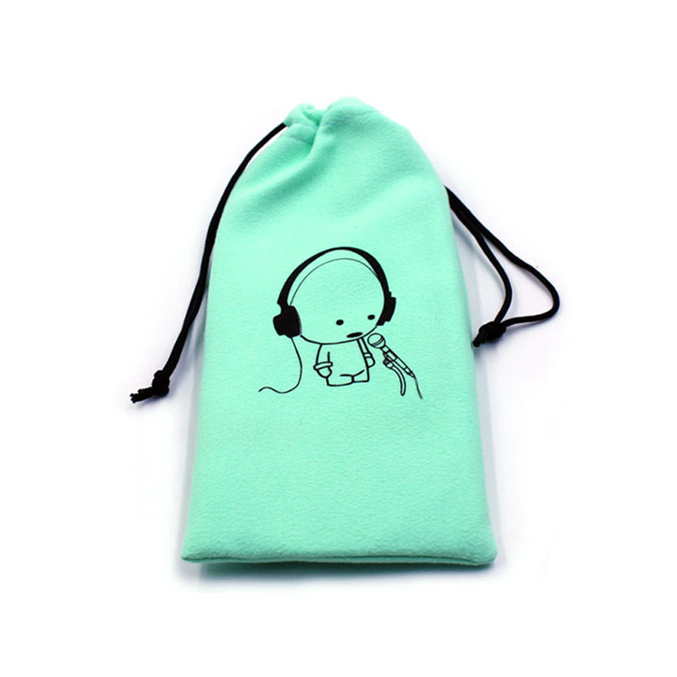 Customized Logo String Eyeglasses Bag