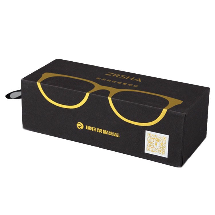 Luxury Pink Drawer Custom Paper Sunglasses Packaging