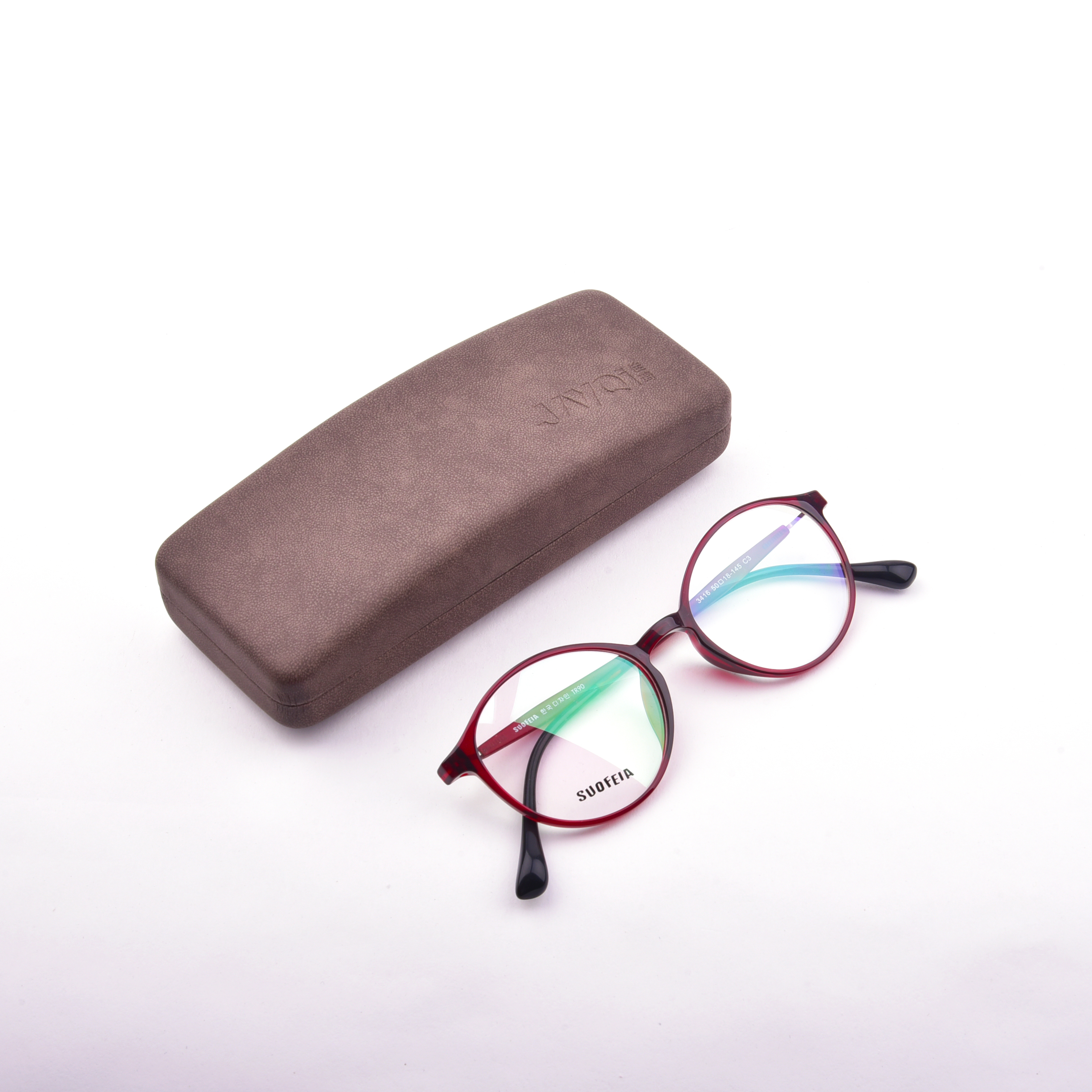 Wholesale Custom Logo Glasses Eyewear Case Metal