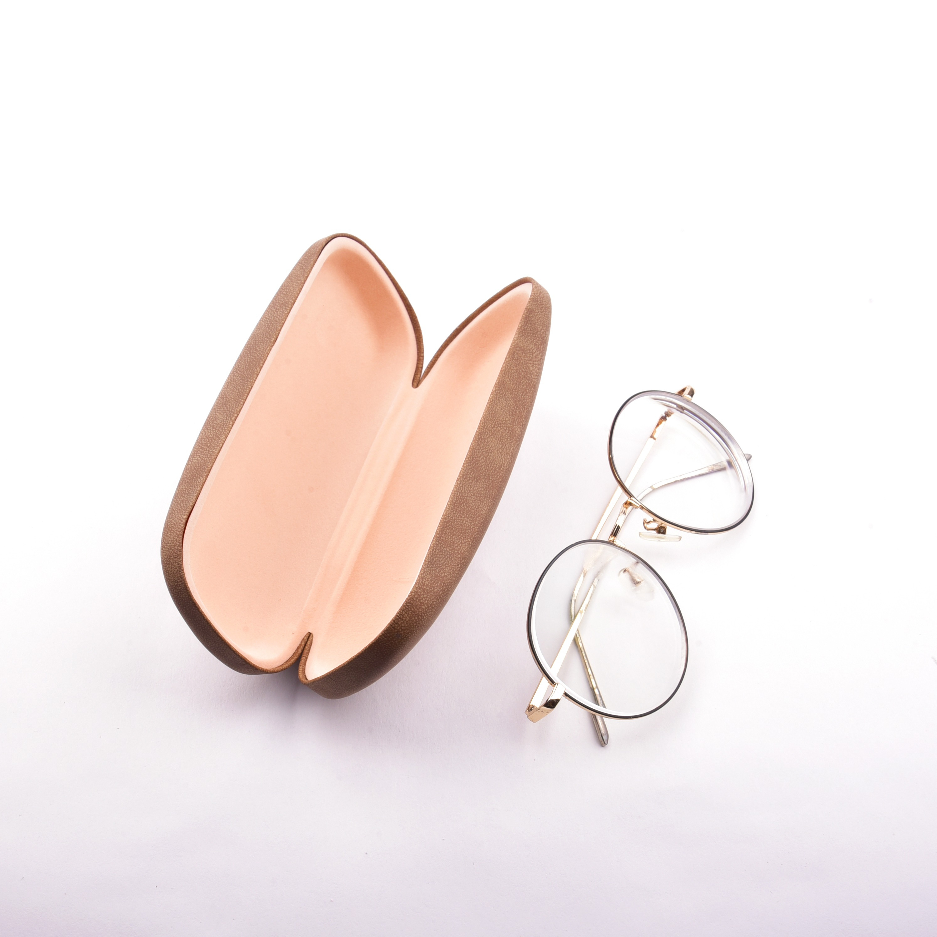 Premium Quality Classic Spectacle Case Metal Optical Glasses Case
