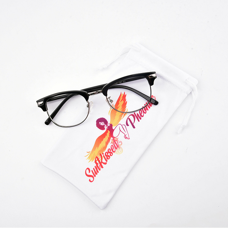 Customized Microfiber Sun Glasses Poucho Plyester Glasses Bag